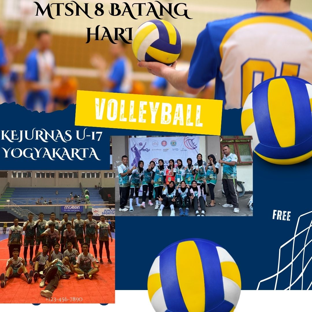 MTsN 8 Batang Hari kembali mengukir prestasi membanggakan dengan mengirimkan beberapa siswanya untuk mengikuti Kejuaraan Nasional U-17 di Yogyakarta