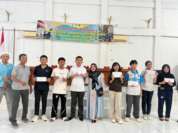 Shandy Afif Maulana KL, Siswa Berprestasi MTsN 8 Batang Hari, Berjuang di Turnamen Catur Bulanan Provinsi Jambi 2026