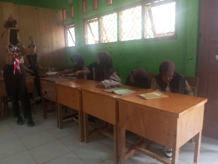 Siswa MTsN 8 Batanghari Antusias Ikuti Kegiatan Madrasah