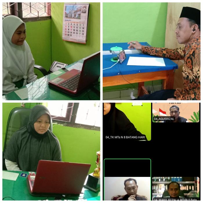 Zoom meeting Visitasi Daring Akreditasi