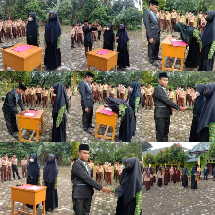 Pelantikan Ketua OSIS Masa Bakti 2021-2022 Pelantikan Ketua OSIS Masa Bakti 2021-2022