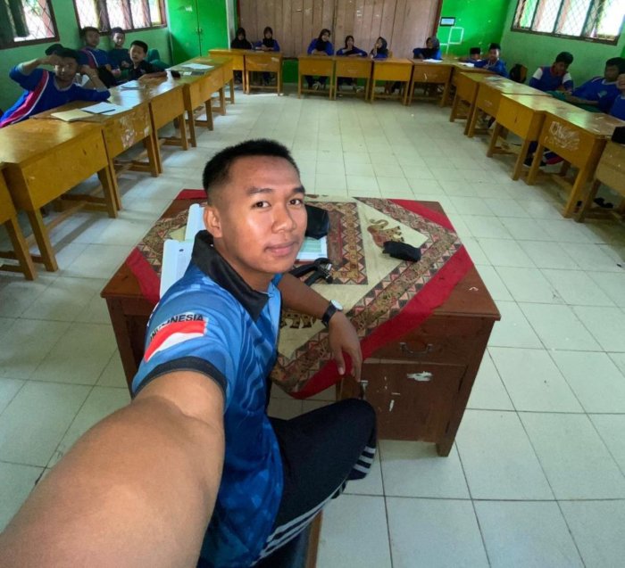 MTsN 8 Batang Hari Gelar Pembelajaran Atletik Lari Pendek
