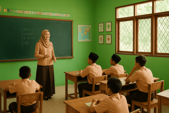 Pembelajaran Interaktif Peran Wali Sanga di MTsN 8 Batang Hari