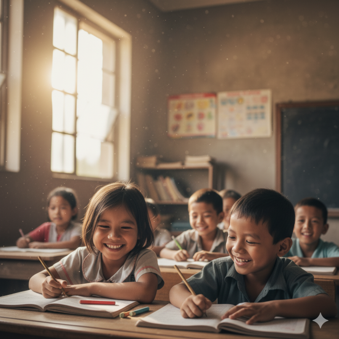 Siswa Kelas 7.3 MTsN 8 Batang Hari Semangat Belajar Gerak dan Gaya