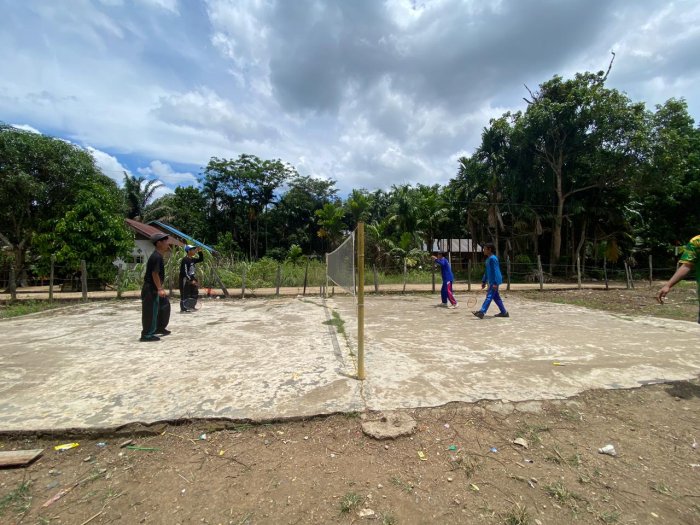 MTsN 8 Batang Hari Ikuti Pertandingan Persahabatan di SMPN 16 Batang Hari