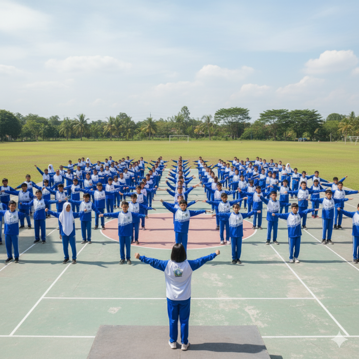 Kegiatan Senam Pagi Sabtu: Energi Baru untuk Awal Pekan di Madrasah
