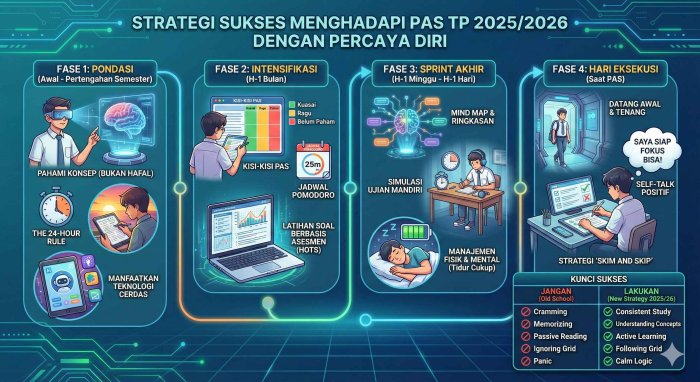 Strategi Sukses Menghadapi PAS TP 2025 2026 dengan Percaya Diri