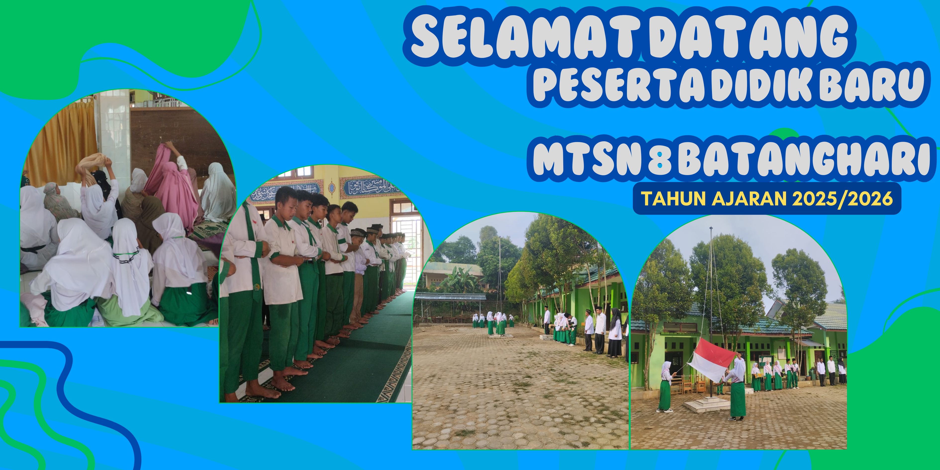 Kepala MTsN 8 Batanghari Resmi Buka Matsama, Awali Hari dengan Salat Duha