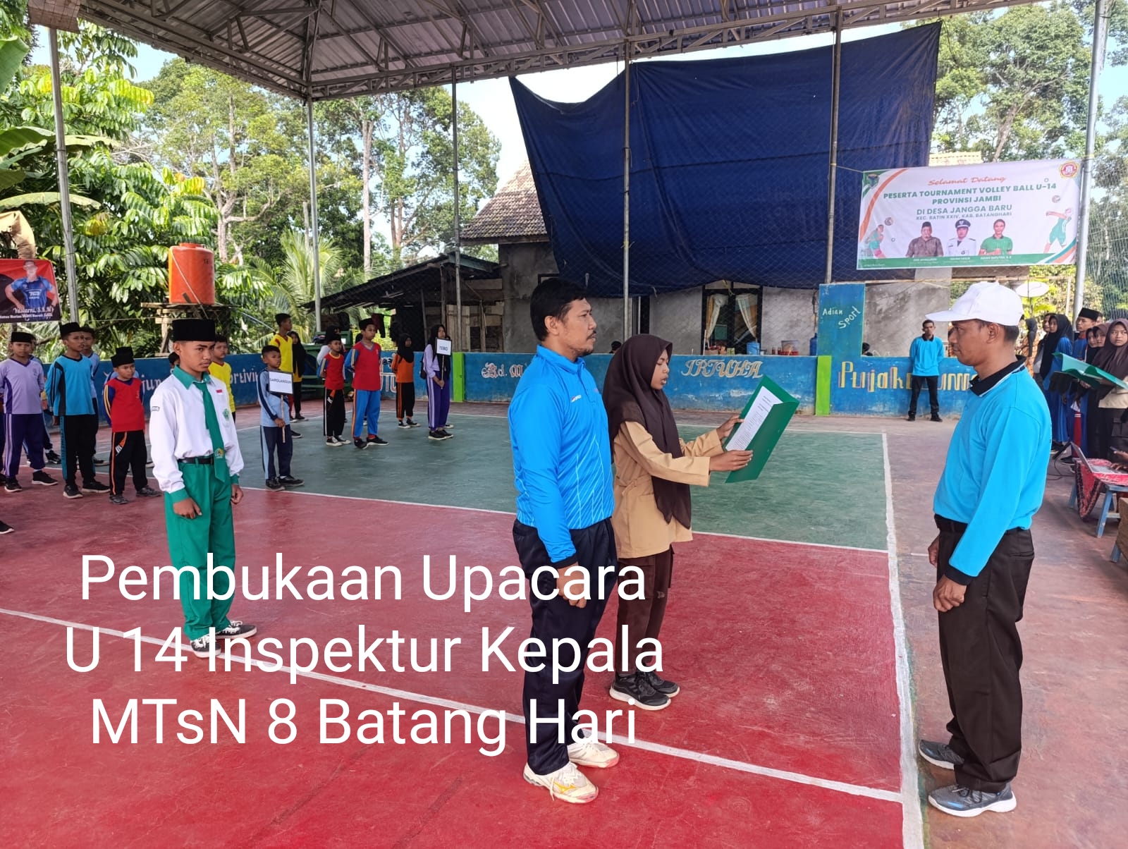Turnamen Voli U-14 Jadi Ajang Unjuk Gigi Atlet Muda Se Provinsi Jambi 