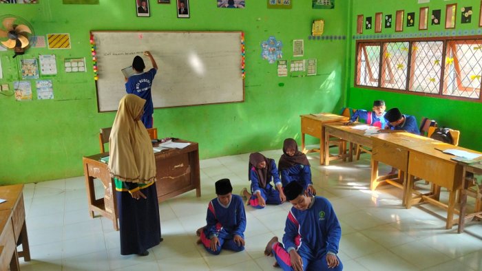 MTsN 8 Batang Hari Gelar Praktik Akidah Akhlak: Fokus Salat dan Zikir