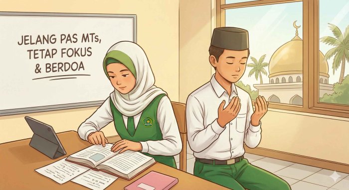 Siswa Diminta Tetap Fokus dan Berdoa Jelang PAS