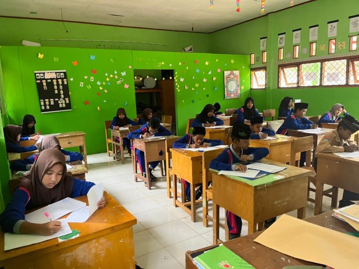 Kelancaran Ujian SAS Matematika di MTsN 8 Batang Hari