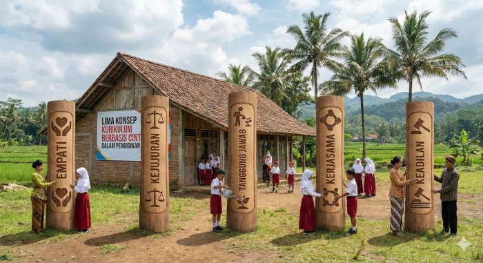 Lima Konsep Kurikulum Berbasis Cinta dalam Pendidikan