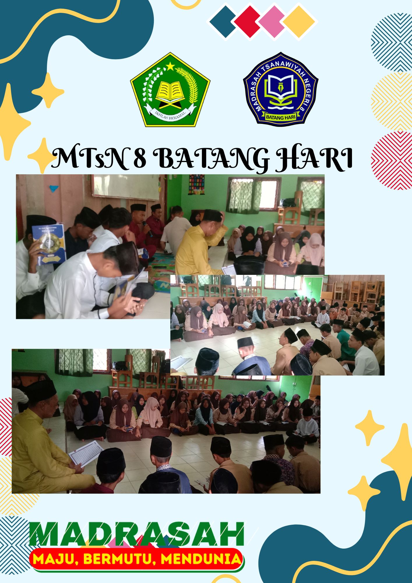 MTsN 8 Batang Hari Gelar Khatam Al-Qur'an, Perkuat Nilai Religius Siswa