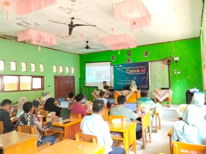 MTsN 8 Batang Hari Gelar Pelatihan Bahan Ajar Animasi Berbasis Canva AI Bersama Tim FKIP Universitas Jambi MTsN 8 Batang Hari Gelar Pelatihan Bahan Ajar Animasi Berbasis Canva AI Bersama Tim FKIP Universitas Jambi