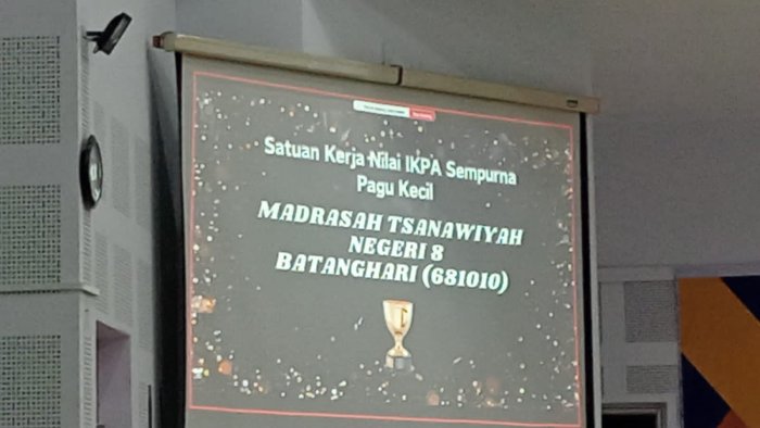 MTsN 8 Batang Hari kembali menoreh