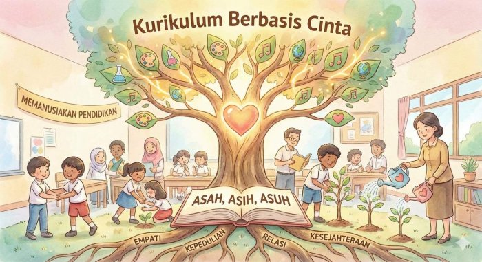 Madrasah Terapkan Kurikulum Cinta Dukung Indonesia Emas 2045
