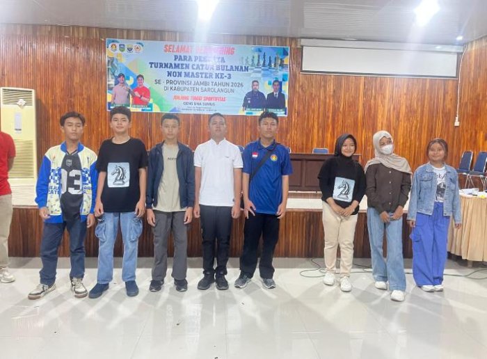 Reza Juliyadi Raih Juara 3 Turnamen Catur Provinsi Jambi
