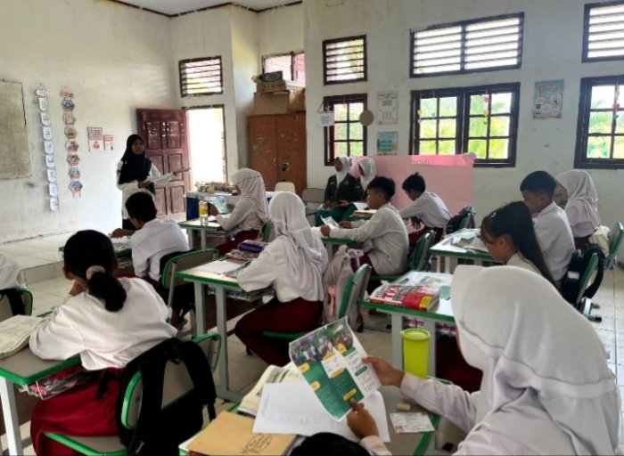 MTsN 8 Batang Hari Jaring Calon Siswa Baru ke SD 156/1 Bulian Baru