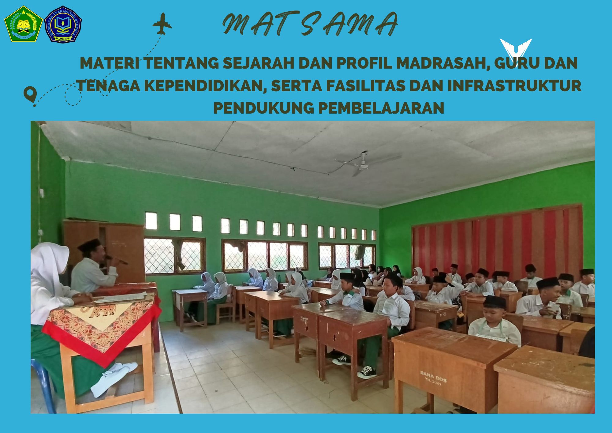 MTsN 8 Batang Hari Mengadakan Hari Pertama MATSAMA dengan Semangat dan Antusiasme Tinggi 