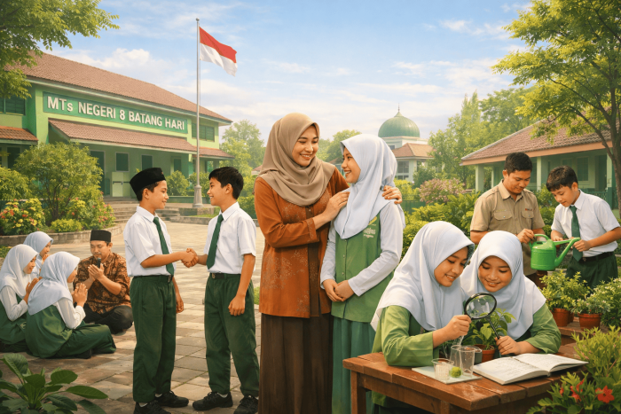 Tahun 2026: MTsNegeri 8 Batang Hari Menata Niat, Menguatkan Ikhtiar, Meraih Prestasi