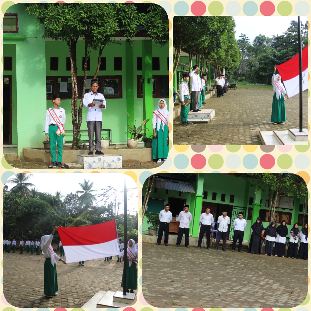 MTsN 8 Batang Hari Melaksanakan Upacara Hari Lahir Pancasila 1 Juni 