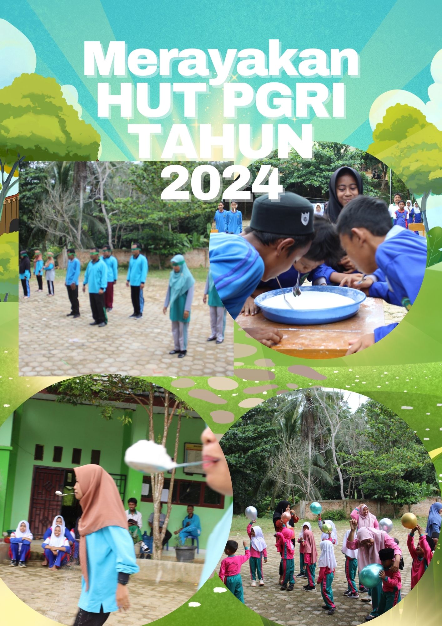 Semarak HUT PGRI 2024: MTsN 8 Batang Hari Gelar Berbagai Perlombaan Bersama RA Al Fattah dan RA Mutiara Hati
