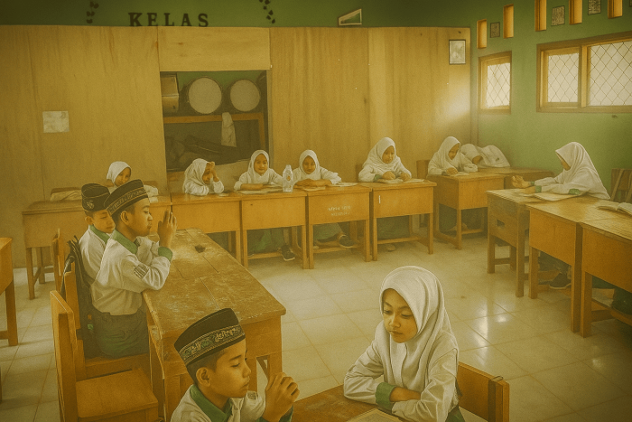 Belajar Sejarah Leluhur Indonesia di MTsN 8 Batang Hari