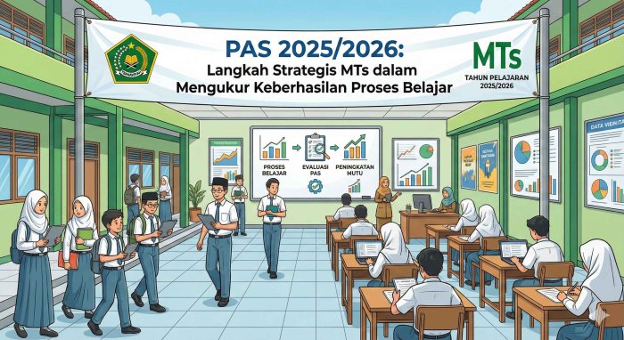 MTsN 8 Batang Hari Evaluasi Hasil Belajar di PAS 2025