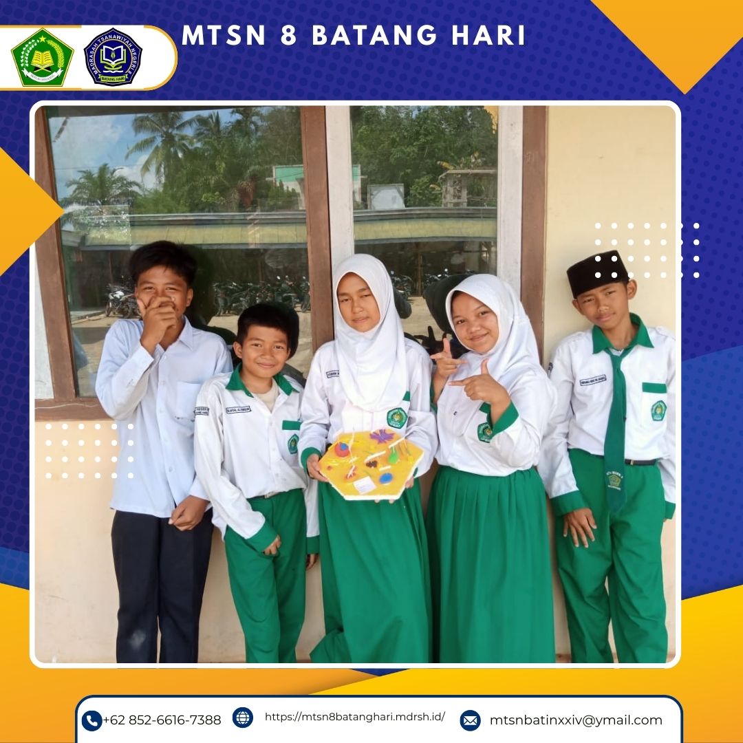 Inovasi Pembelajaran IPA: MTsN 8 Batang Hari Buat Media Sel Hewan dan Tumbuhan
