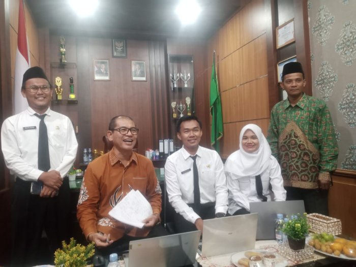 Kepala MTsN 8 Batang Hari Tegaskan Pentingnya Latsar CPNS Usai Monitoring BDK Padang