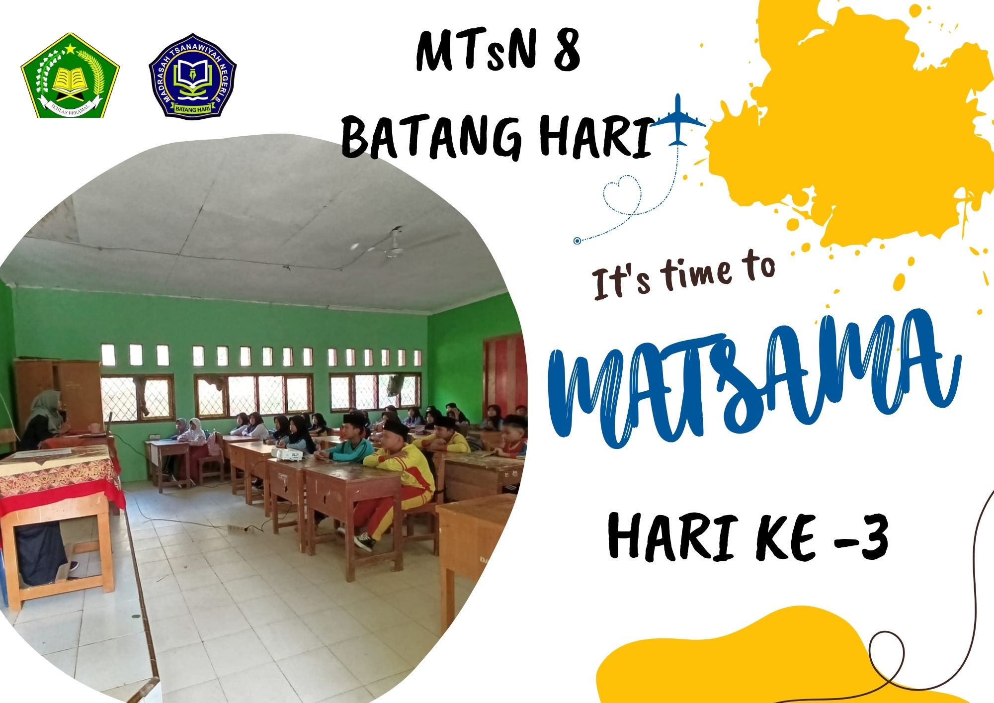 MTsN 8 Batang Hari Tanamkan Nilai Kebangsaan dan Toleransi pada Siswa Baru
