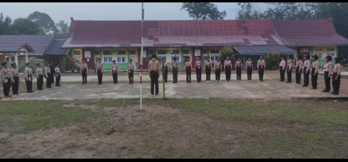 Pembukaan Pelatihan Jamcab 2025 di Durian Luncuk: 2 Siswa MTsN 8 Batang Hari Siap Jadi Duta Pramuka