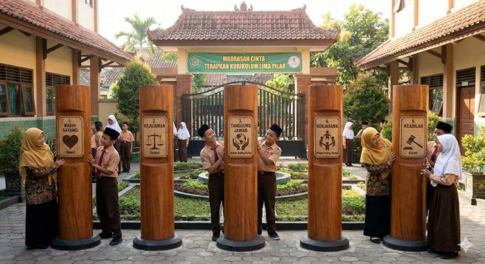 Madrasah Terapkan Kurikulum Cinta Berbasis Lima Pilar