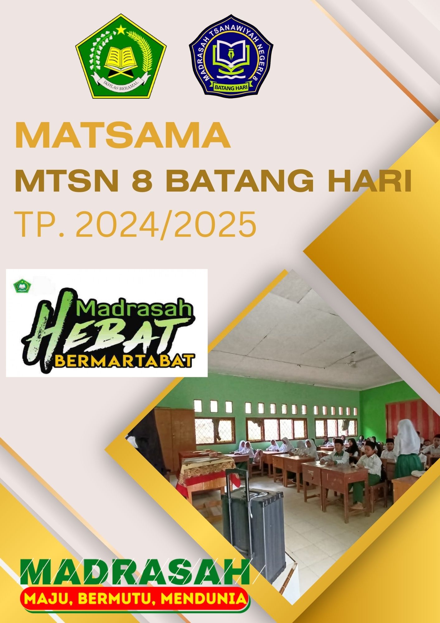 MTsN 8 Batang Hari Gelar MATSAMA Hari Kedua: Anti Bullying & Bahaya Narkoba dan Merokok bagi Remaja